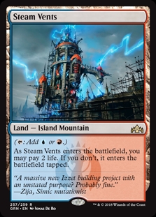 Steam Vents Guilds of Ravnica
